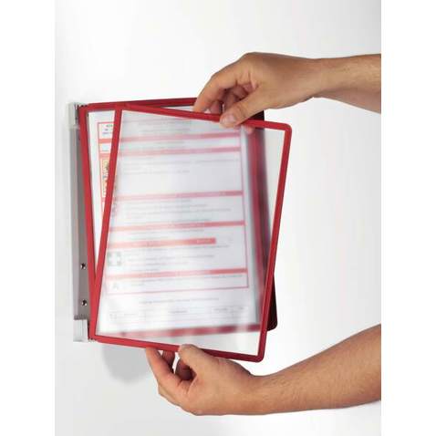 DURABLE Sichttafelsystem VARIO® WALL 5 | rot