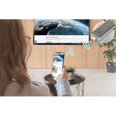 DIGITUS Click & Present Mini | Wireless Präsentations-System
