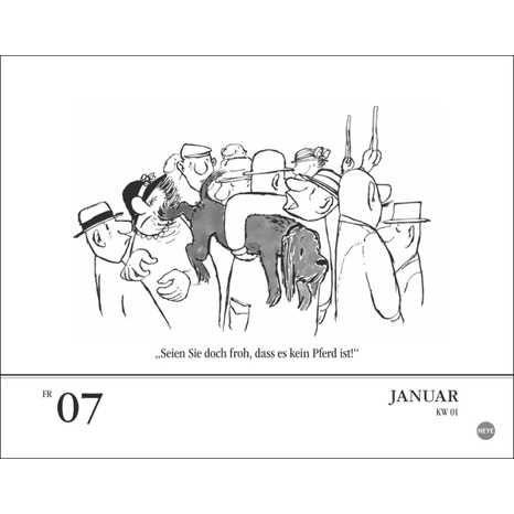 Heye Loriot Tagesabreißkalender
