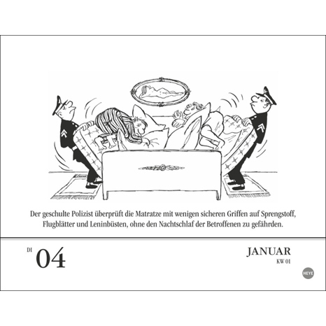Heye Loriot Tagesabreißkalender