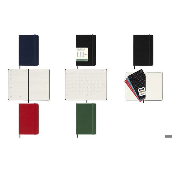 MOLESKINE Taschenkalender 2027 | Wochen | P/A6 | Hardc.,schwarz (8018248)