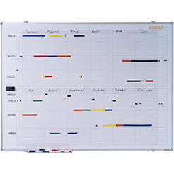 Jahresplaner | neutral | mit 365-Tage-Einteilung | BxH 1200 x 900 mm.