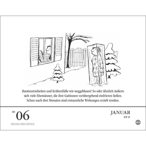 Heye Loriot Tagesabreißkalender