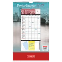Familykalender 25x41,5cm Big City 1 Monat/Seite 5 Spalten 2027