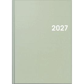 Buchkalender 795 A5 1 Tag/Seite Balacron-Einband salbei 2027