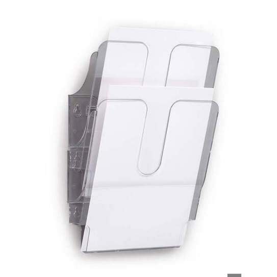 DURABLE Prospektspender-Set FLEXIPLUS 2 A4 | transparent