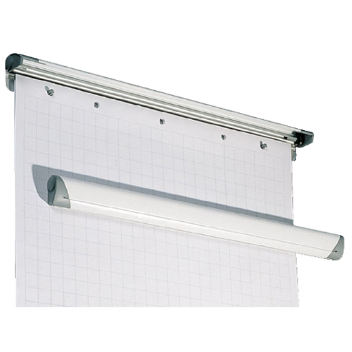 Flipchartblock-Halter (magnetisch) L 700xT32mm | magnetische Befestigung