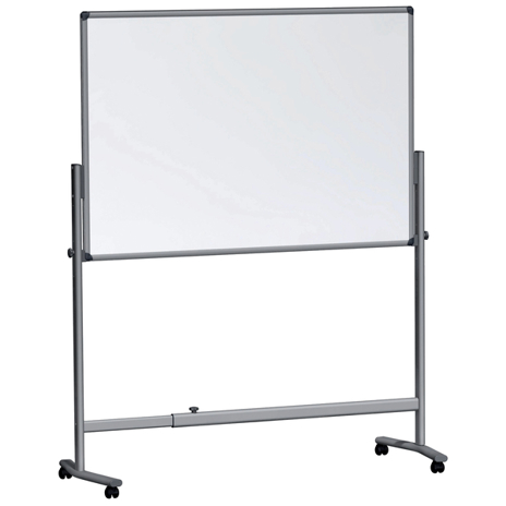 Stativ Mobil für Whiteboard/Projektionstafel PRO | bis 2050 mm | Aluminium | grau