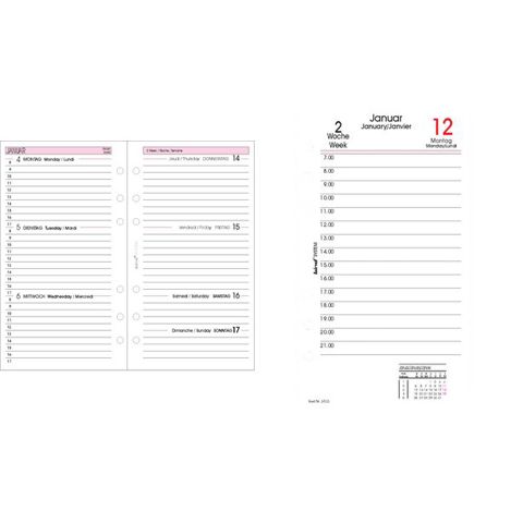 bind Ersatzkalender 2027 für Terminplaner A6 | Modell 1060327 (59448037)