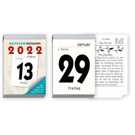 Zettler Kalender 313-0000 Kalender Wand