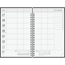 Familienplaner A5 1 Woche/2 Seiten Grafik-Einband Lions 2027