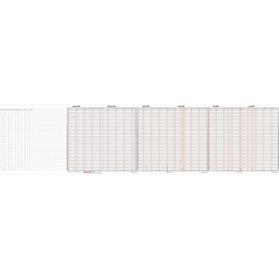 Bettenbelegungsplan 16x30/230cm für 35 Einheiten 2027