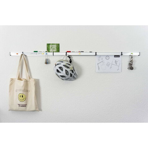 Multifunktions-Klemmleiste MAULtalent Aluminium | 100,5 cm