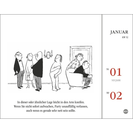 Heye Loriot Tagesabreißkalender