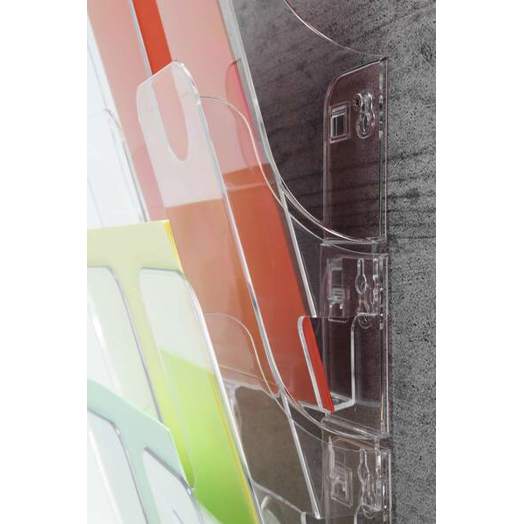 DURABLE Prospektspender-Set FLEXIPLUS 6 A4 | transparent