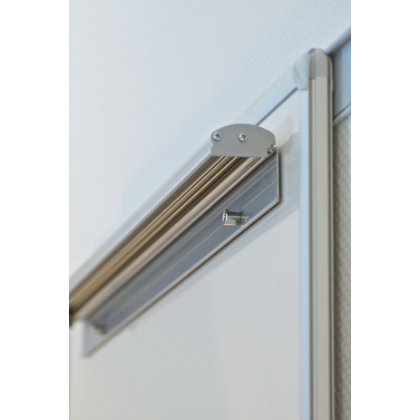 Flipchart Blockhalter PRO | magnetisch | Aluminium | 700 x 55 mm | silber