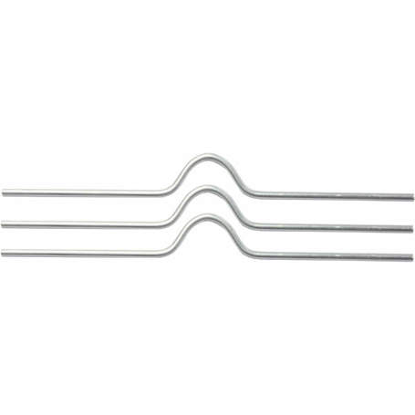 Kalenderaufhänger 105mm silver (100 Stück)