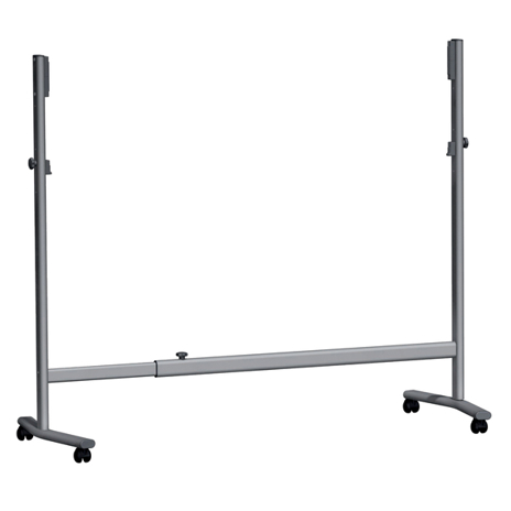 Stativ Mobil für Whiteboard/Projektionstafel PRO | bis 2050 mm | Aluminium | grau