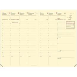 Kalender Geschäftbus Prestige 10x15cm Montebello schwarz 2027