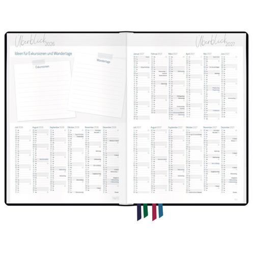 Lehrerkalender 2026/27 | A5+ | 1W/2S | sortiert HÄFFT 11178-6