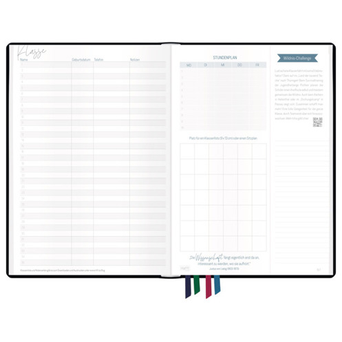 Lehrerkalender 2026/27 | A5+ | 1W/2S | sortiert HÄFFT 11178-6