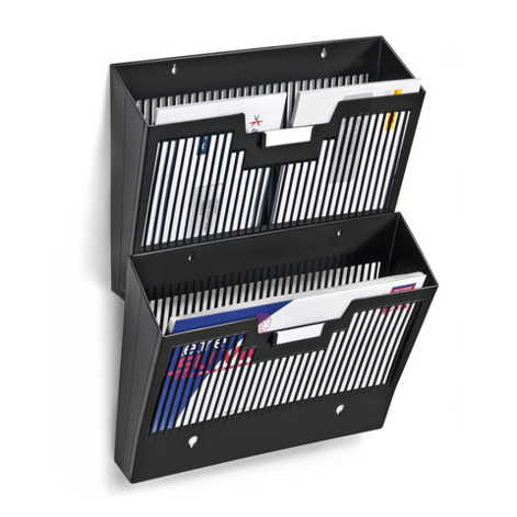 CEP Wandprospekthalter First | DIN A4 | 1 Fach | schwarz (52535172)