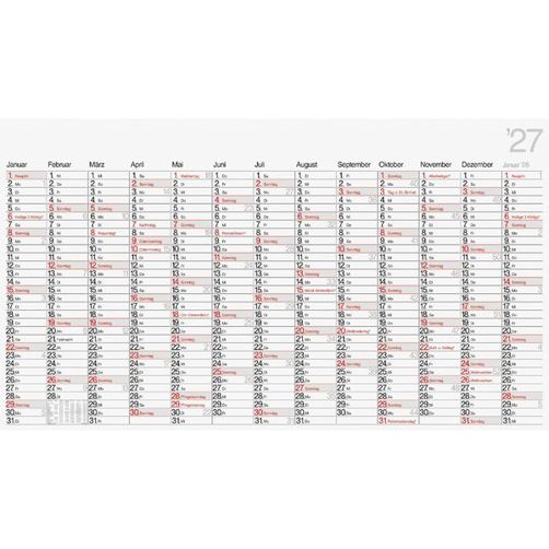 rido idé Wandkalender "Plakatkalender young design XL" | 2027 (6280112)