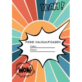 Mein Hausaufgabenheft mit Stundenplan | Tipps & Fun Facts