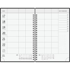 Familienplaner A5 1 Woche/2 Seiten Grafik-Einband Confetti 2027