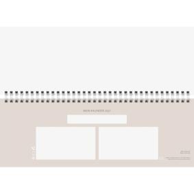 Querkalender Young Line 29,7x10,5cm 1 Woche/2 Seiten Moon dunkelblau 2027