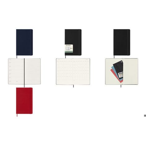 MOLESKINE Buchkalender 2026/2027 | 18 Monate | XL | schwarz (8018231)