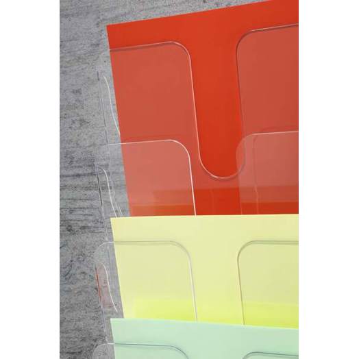 DURABLE Prospektspender-Set FLEXIPLUS 6 A4 | transparent