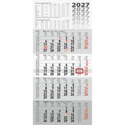 4-Monatskalender quattroplan 2 33x63cm 2027