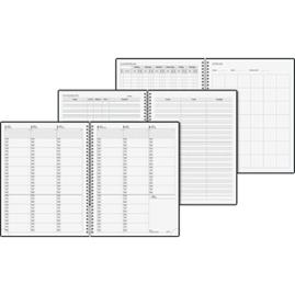 Lehrerkalender 1 Woche/2 Seiten 2026/2027 ca. A4 23x29,7cm Baladek schwarz