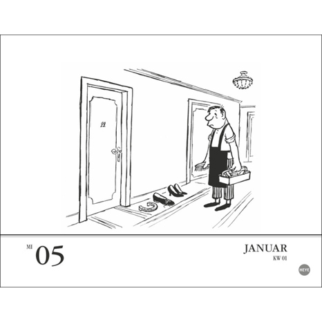 Heye Loriot Tagesabreißkalender