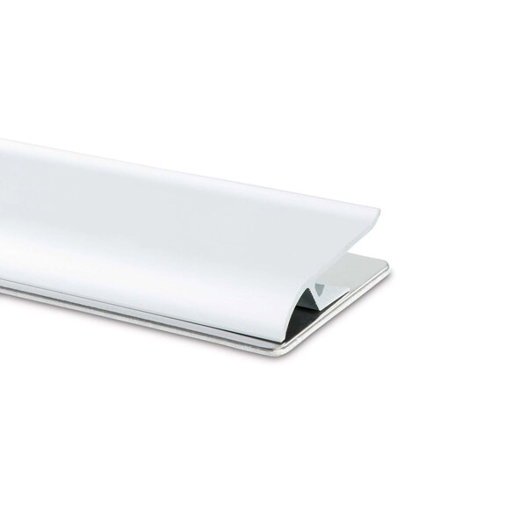 Klemmleiste Aluminium | selbstklebend | Länge 11,3 cm