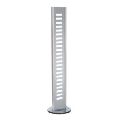 Prospektdrehsäule,HxBxT 1710x300x400mm,Gestell alusilber