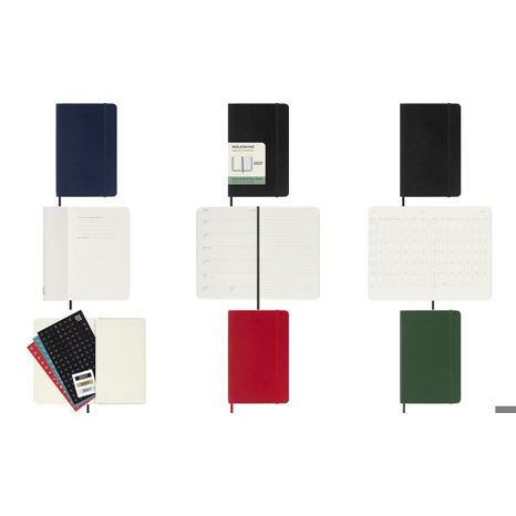 MOLESKINE Taschenkalender 2027 | Wochen | P/A6,Softcover | grün (8018285)