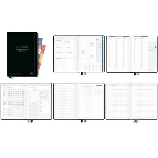Häfft® Verlag Lehrerkalender Black Edition August 2026 | Juli 2027 schwarz | 1 Stück (11183-3 EMGP)