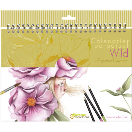 Immerwährender Kalender | Wild | Mehrfarbig