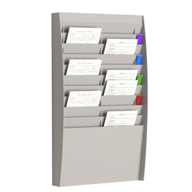 PaperFlow K500006 Zeitschriftenständer Polystyrene Grau