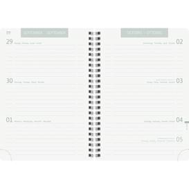 Schülerkalender A5 1 Tag/Seite Hearts 2026/2027