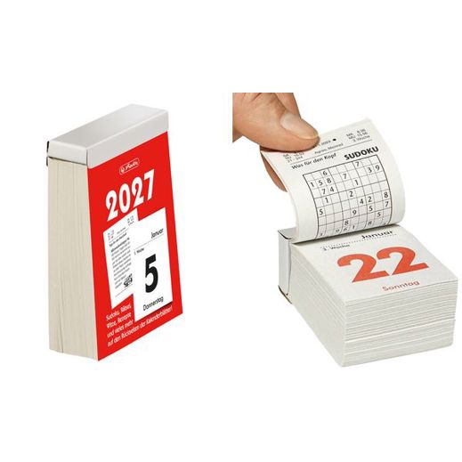 herlitz Tages-Abreißkalender Nr.5 | 2027 (50010974)