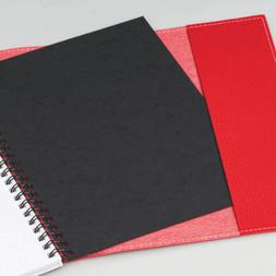 Buchkalender 781 21x29,7cm 1 Woche/2 Seiten Kunstleder rot 2027