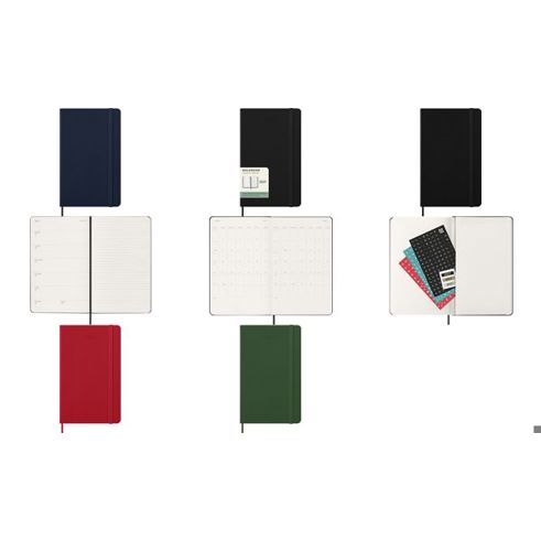 MOLEKSINE Buchkalender 2027 | Wochen | XL | Hardcover | schwarz (8018250)
