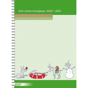 GSV Unterrichtsplaner Lehrerkalender für Grundschullehrer (DIN A4) 2020/21 | Wire-O-Ringbindung