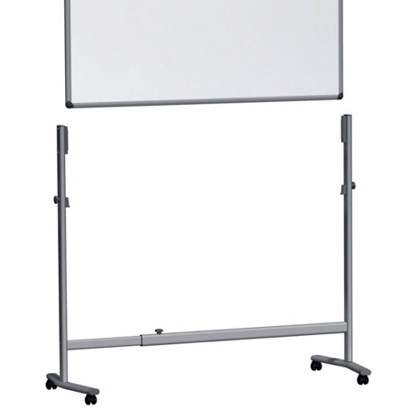 Stativ Mobil für Whiteboard/Projektionstafel PRO | bis 2050 mm | Aluminium | grau
