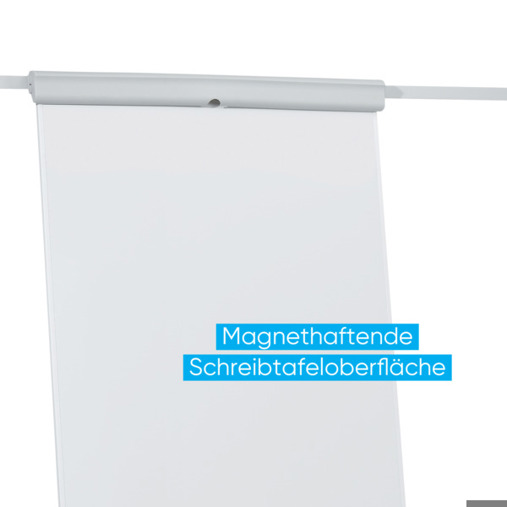 Flipchart X-tra!Line | Stahl | höhenverstellbar | 2 ausklappbare Arme