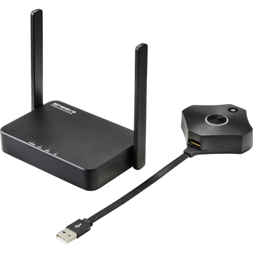 SpeaKa Professional SP-WTR-500 Drahtloses Full HD Präsentationssystem 30m