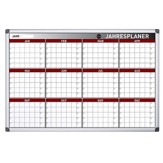 Bi-Office Earth Jahresplaner Mit 12 Monaten